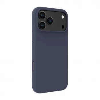 Evelatus Apple iPhone 18 Pro Max Premium MagSafe Soft Touch Silikonhülle Dunkelblau