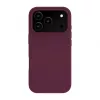 Evelatus Apple iPhone 18 Pro Premium MagSafe Soft Touch Silikonhülle Burgund