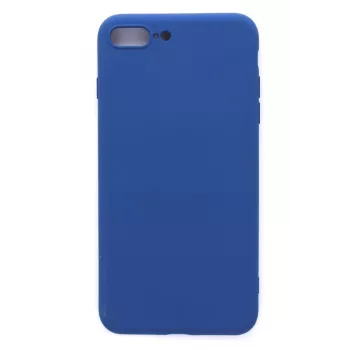 Evelatus Apple iPhone 7 Plus / 8 Plus Nano Silicone Case Soft Touch TPU Blau