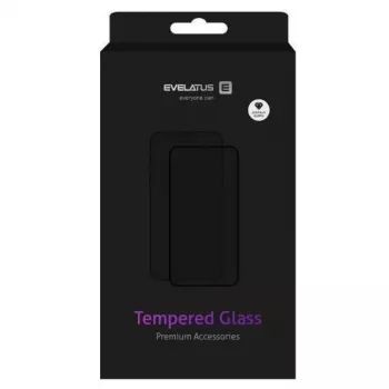 Evelatus Apple iPhone X/XS/11 Pro 5.8 Zoll 0,33 mm Flaches Klares Displayschutzglas aus gehärtetem Glas mit Japan-Kleber und Antistatik-Beschichtung