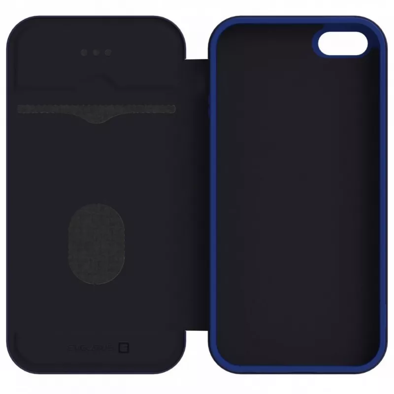 Evelatus Book Case für Xiaomi Redmi 8A, Dark Blue