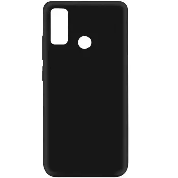 Evelatus Huawei P Smart 2020 Soft Touch Silikon Rückseitenabdeckung Schwarz