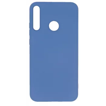 Evelatus Huawei P40 Lite E Soft Touch Silicone Case Blau