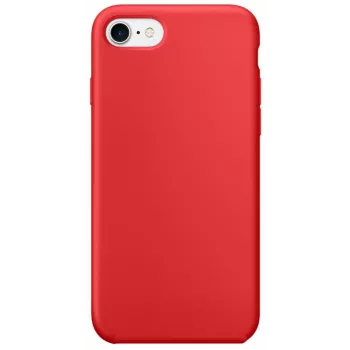 EVELATUS Nano Silicone Case für Apple iPhone 8 Plus/7 Plus - Soft Touch TPU - Rot