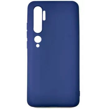 Evelatus Nano Silicone Case für Xiaomi Mi Note 10 / Mi Note 10 Pro - Soft Touch TPU, Dunkelblau