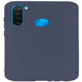 Evelatus Nano Silicone Case Soft Touch TPU Dark Blue für Xiaomi Redmi Note 8 / Redmi Note 8 2021