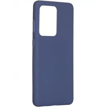 Evelatus Nano Silicone Case Soft Touch TPU für Samsung Galaxy Note 20 Ultra Blau