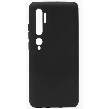 Evelatus Nano Silicone Case Soft Touch TPU für Xiaomi Mi Note 10 / Mi Note 10 Pro - Schwarz