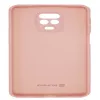 Evelatus Nano Silicone Case Soft Touch TPU für Xiaomi Redmi Note 9 Pro / Redmi Note 9S - Beige