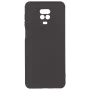 Evelatus Nano Silicone Soft Touch TPU Case für Xiaomi Redmi Note 9 Pro / Redmi Note 9S - Schwarz