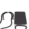 Evelatus Samsung A50s Hülle mit Band Schwarz Transparent