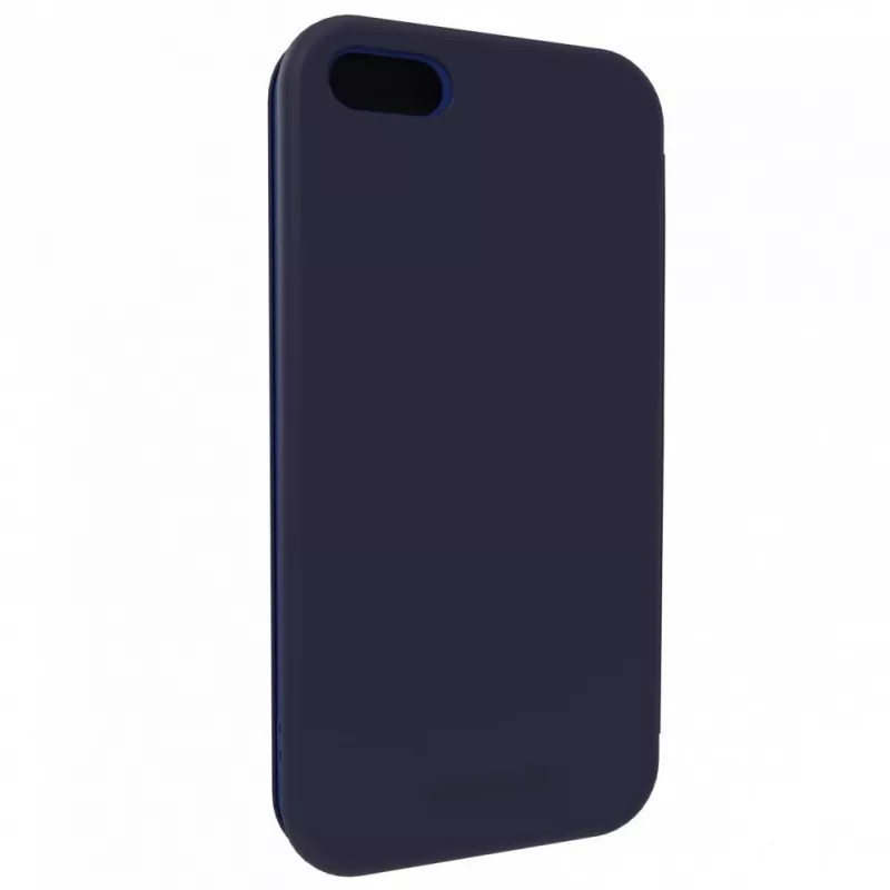 Evelatus Samsung A7 2018 Buchhülle Dunkelblau