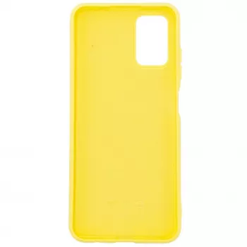 Evelatus Samsung Galaxy A03s Soft Touch Silikonhülle Gelb