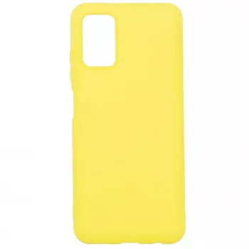 Evelatus Samsung Galaxy A03s Soft Touch Silikonhülle Gelb