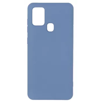 Evelatus Samsung Galaxy A21s Nano Silicone Case Soft Touch TPU Blau
