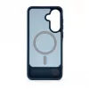 Evelatus Samsung Galaxy A37 / A36 Gummiertes MagSafe Case mit Standfuß Navy Blue