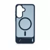 Evelatus Samsung Galaxy A37 / A36 Gummiertes MagSafe Case mit Standfuß Navy Blue