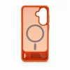 Evelatus Samsung Galaxy A37 / A36 Gummiertes MagSafe Case mit Standfuß Orange