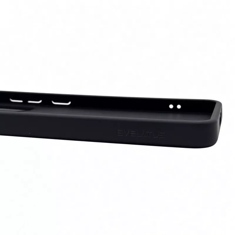 Evelatus Samsung Galaxy A37 / A36 Schutzhülle mit MagSafe & Ständer, matter Ring, Schwarz