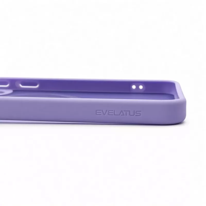 Evelatus Samsung Galaxy A37 / A36 Shield Case mit MagSafe & Ständer Matt Ring Lavendel Lila