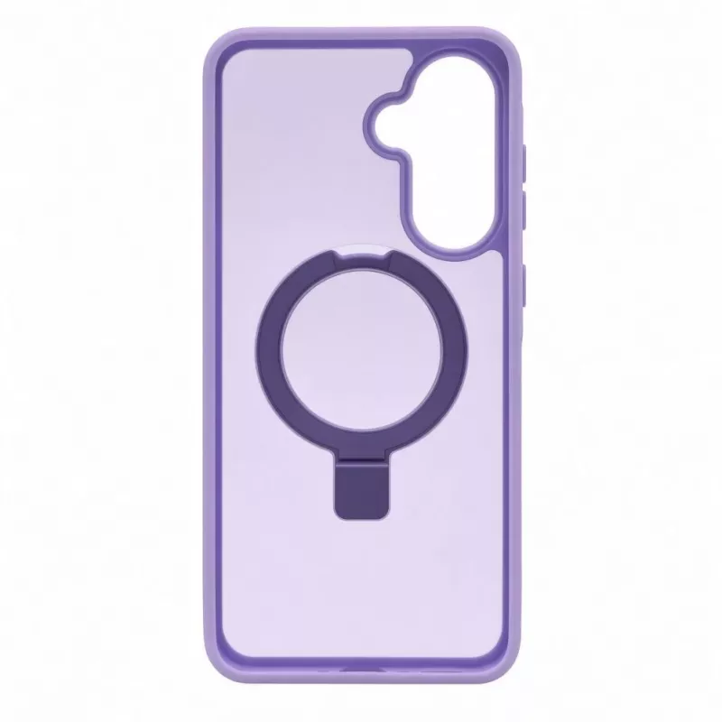 Evelatus Samsung Galaxy A37 / A36 Shield Case mit MagSafe & Ständer Matt Ring Lavendel Lila