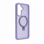 Evelatus Samsung Galaxy A37 / A36 Shield Case mit MagSafe & Ständer Matt Ring Lavendel Lila