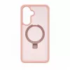 Evelatus Samsung Galaxy A37 / A36 Shield Case mit MagSafe & Ständer, Matt, Hellrosa