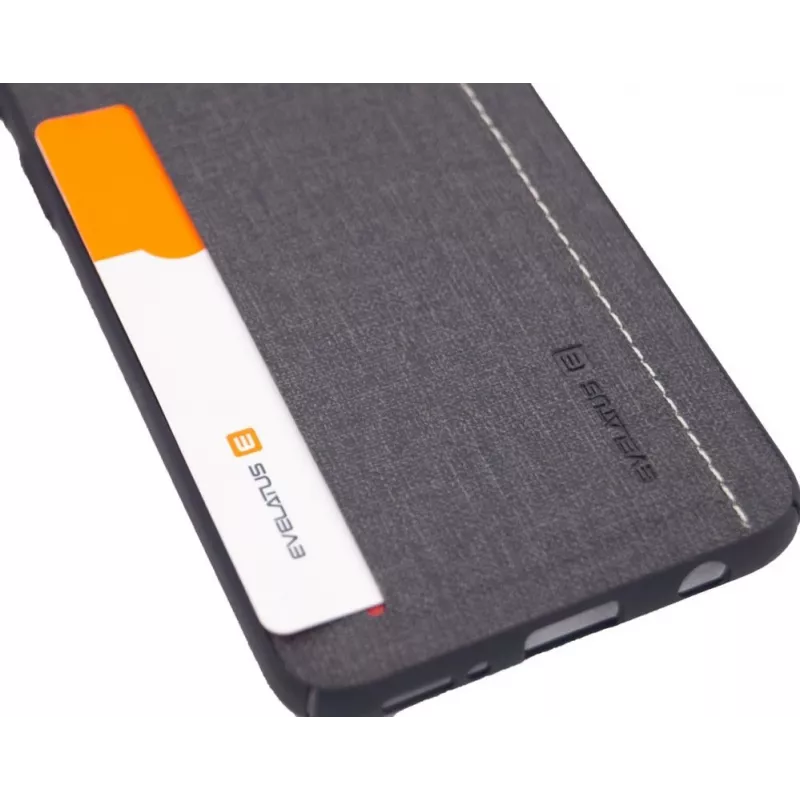 Evelatus Samsung Galaxy A40 Back Cover Silicone Case Gray