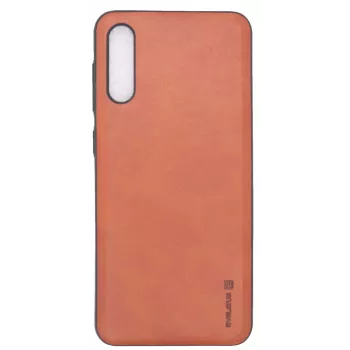 Evelatus Samsung Galaxy A50 Kuton Brown Wallet Case mit Kickstand