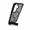Evelatus Samsung Galaxy A57 Gummiertes MagSafe Case mit Standfuß Schwarz