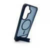 Evelatus Samsung Galaxy A57 Gummiertes MagSafe Case mit Standfuß Marineblau