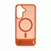 Evelatus Samsung Galaxy A57 Gummiertes MagSafe Case mit Standfuß Orange