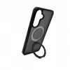 Evelatus Samsung Galaxy A57 Shield Case mit MagSafe & Stand Matt Ring Schwarz
