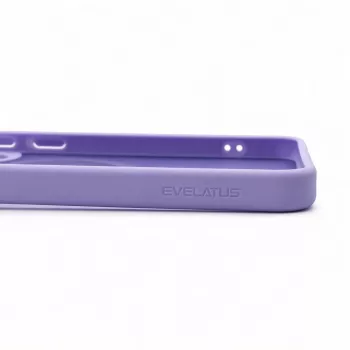 Evelatus Samsung Galaxy A57 Shield Case mit MagSafe & Stand, matter Ring, Lavendel-Lila