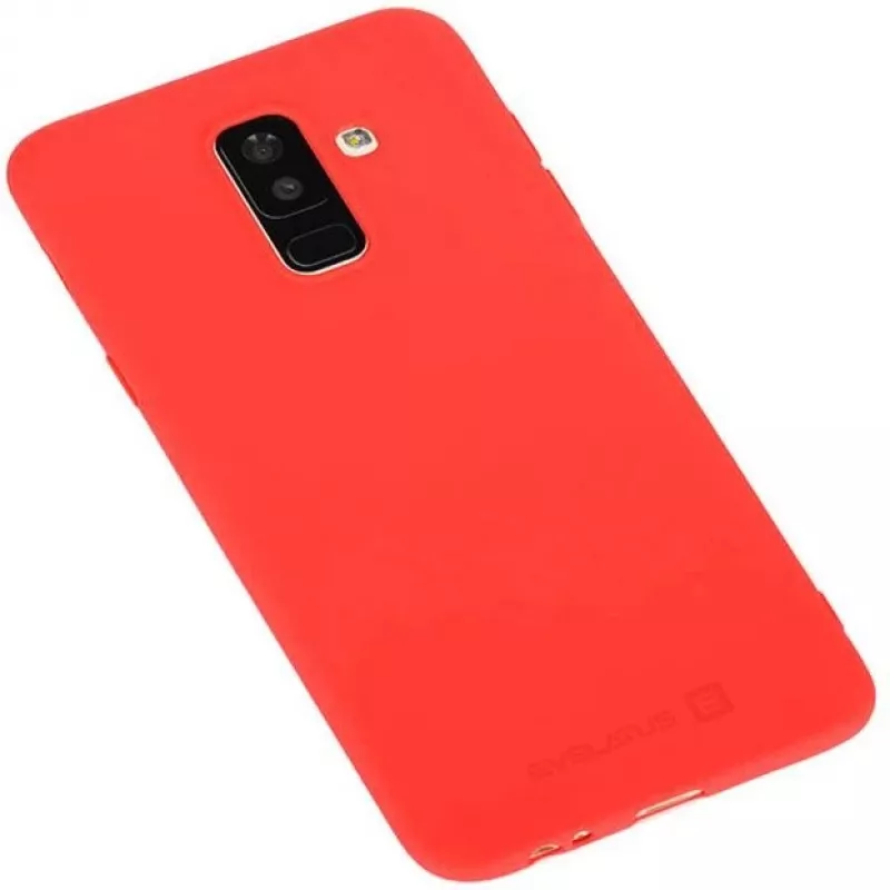 Evelatus Samsung Galaxy A6 Plus 2018 Nano Silicone Case Soft Touch TPU Rot