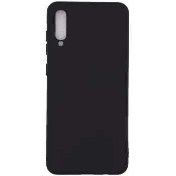 Evelatus Samsung Galaxy A70 Nano Silicone Case Soft Touch TPU Schwarz