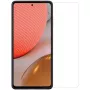 Evelatus Samsung Galaxy A72 4G / A72 5G 0,33 mm Flach Klar Displayschutzfolie aus gehärtetem Glas mit Japan-Kleber, antistatisch