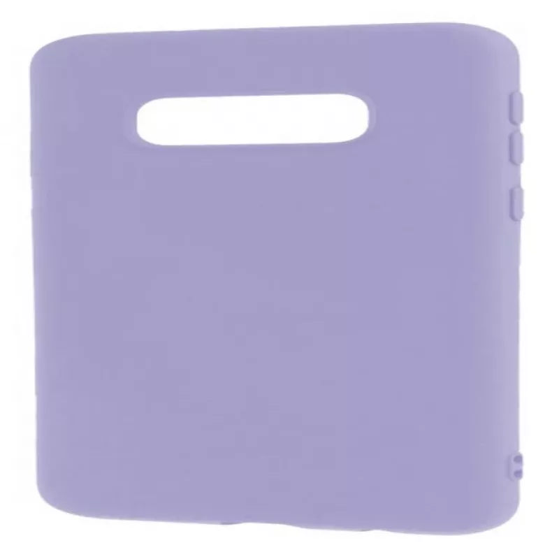 Evelatus Samsung Galaxy S10e Nano Silicone Case Soft Touch TPU Blau