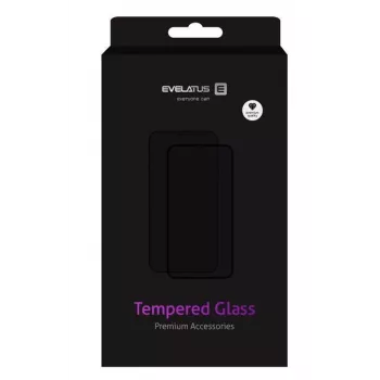 Evelatus Tempered Glass Screen Protector für Huawei Y5P 2020, 0,33 mm, klar, antistatisch, Japan Glue