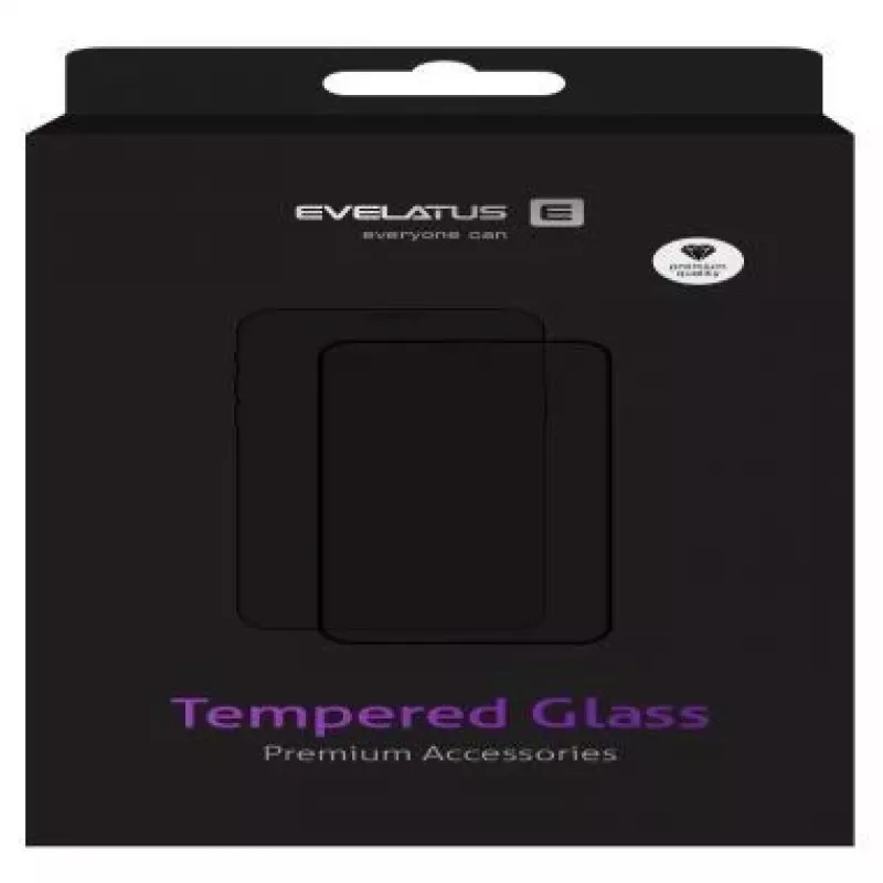 Evelatus Tempered Glass Screen Protector for Xiaomi Mi Max (Transparent)
