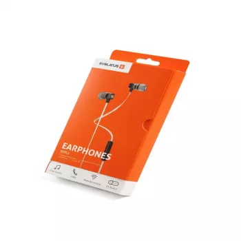 Evelatus Universal Freisprech-Headset EEP01 mit Mikrofon Universal 3,5 mm Weiß