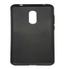 Evelatus Xiaomi Redmi 5 Plus TPU Case 2 mit Metallplatte (kompatibel mit magnetischer Handyhalterung) Schwarz