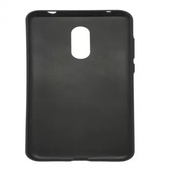 Evelatus Xiaomi Redmi 5 Plus TPU Case 2 mit Metallplatte (kompatibel mit magnetischer Handyhalterung) Schwarz