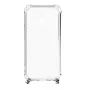Evelatus Xiaomi Redmi 8 Silikon Transparent Case mit Halskette TPU Band Gold