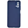 Evelatus Xiaomi Redmi 9T Nano Silicone Case Soft Touch TPU Blau