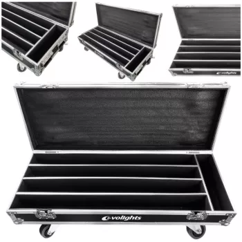 EVOLIGHTS GLAZE BAR CASE 4IN1 Solid Flight Case für 4 Glaze Bar Fixtures