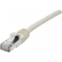 EXERTIS CONNECT Cat. 6A U/UTP Kupfer-Patchkabel, Grau, 10 m, PoE++ Ready mit Rastnasenschutz 859455