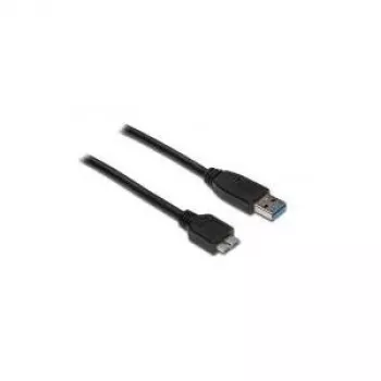 EXSYS EX-K1640-2 USB 3.2 Gen 1 Kabel, USB-A auf Micro-B, 2 m, Schwarz