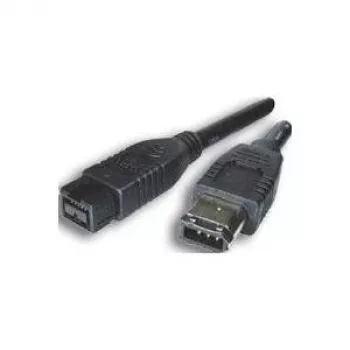 EXSYS FireWire 800 auf 400 Kabel 9-polig auf 6-polig, 1,0 m, Schwarz EX-K6860