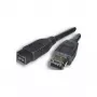 EXSYS FireWire 800 auf 400 Kabel, 9-polig auf 6-polig, 5 m, Schwarz EX-K6863